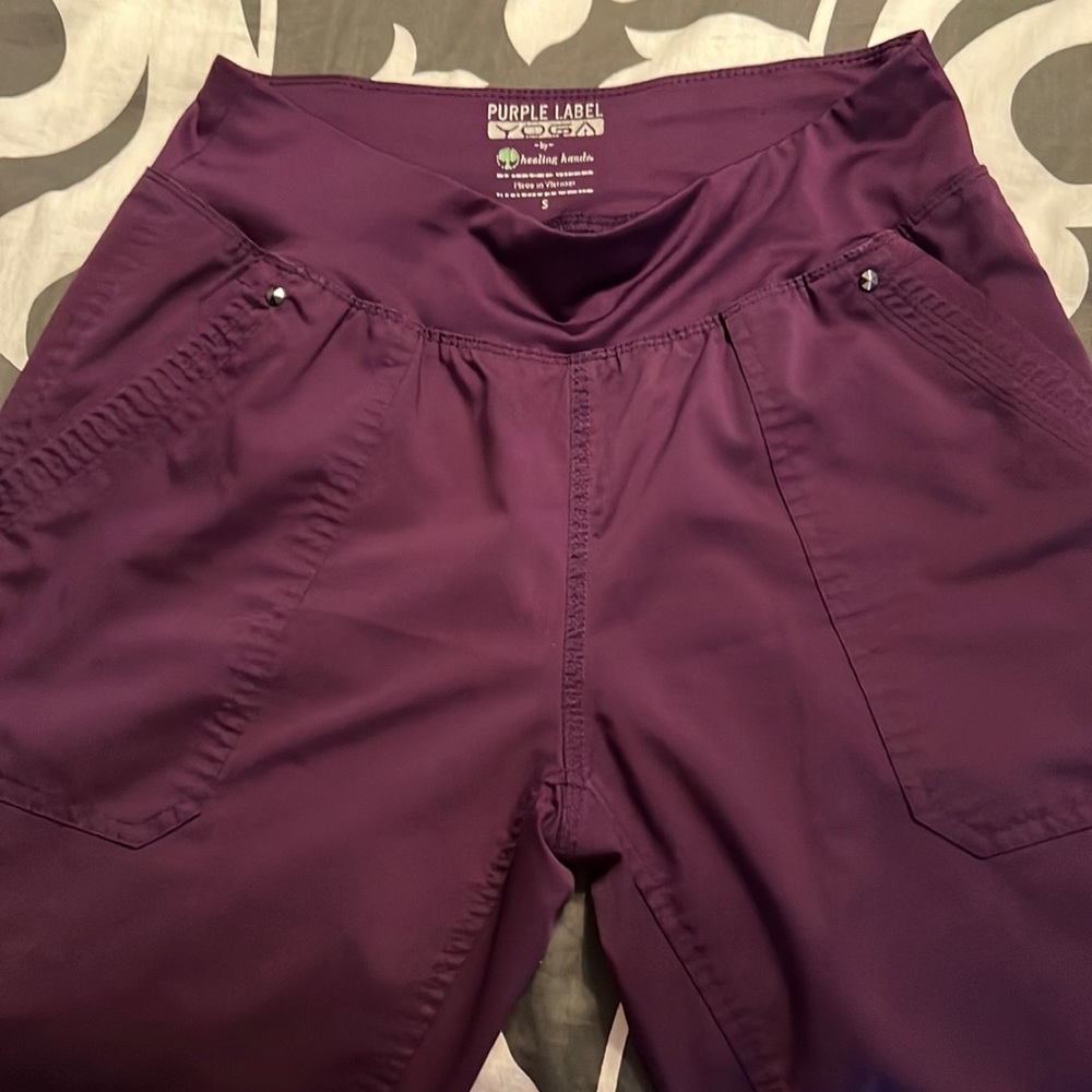 Purple label, yoga by Healing Hands size small